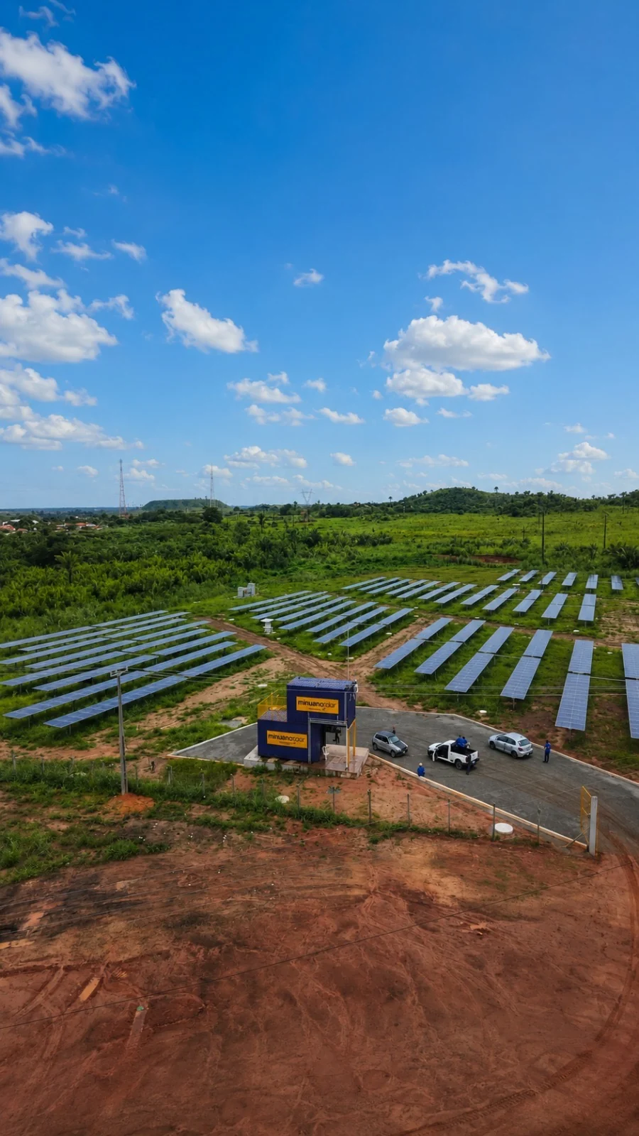 Usina fotovoltaica de 1 MWp em solo